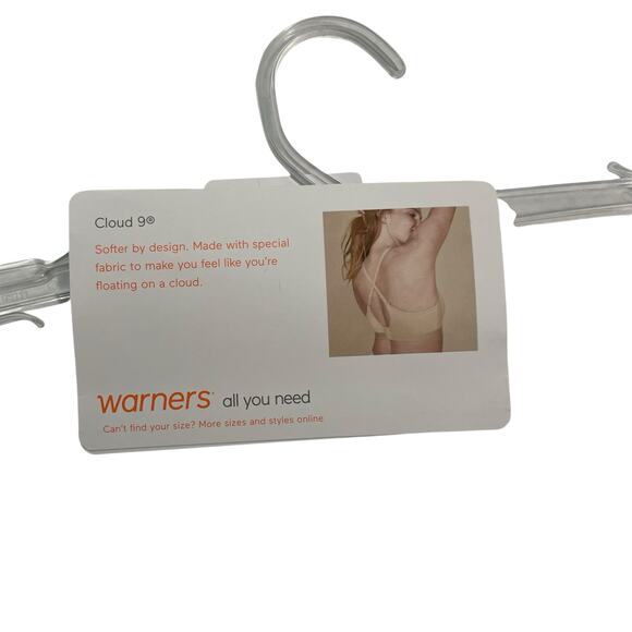 Warners Womens Bra Size M Purple Cloud 9 Convertable Wireless Lift Bra RN1041A - Picture 10 of 13